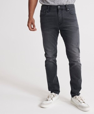 Superdry 03 Tyler Slim Férfi Farmer Fekete | OFUZS5462